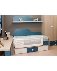 Barrera Cama 1.80cm 602048 Celeste