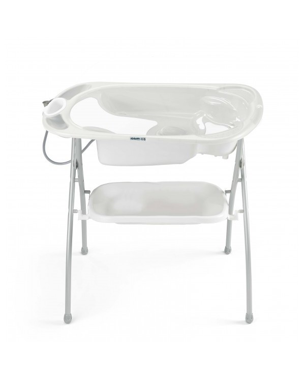 Kit Bagno Bañera C/soporte Bagno Blanca de Cam Neonato