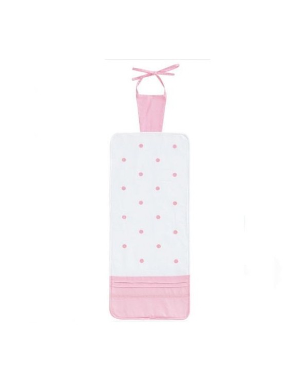 Colchoneta Pique S.paseo Romantic Blanco/rosa de Bimbidreams