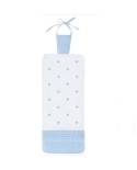 Colchoneta Pique S.paseo Romantic Blanco/azul de Bimbidreams