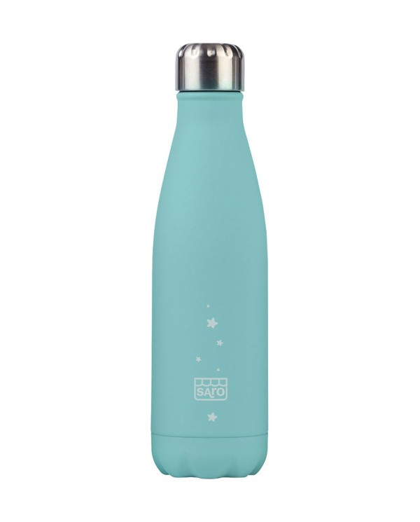 Botella Termica Engomada 500ml Menta de Saro
