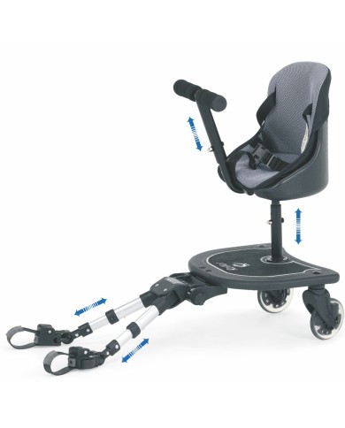 PATIN + ASIENTO UNIVERSAL PARA COCHE O SILLA PASEO DE MS