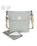 Bolsa Canastilla I Love Vichy 36301 Verde (iv) de Walking Mum