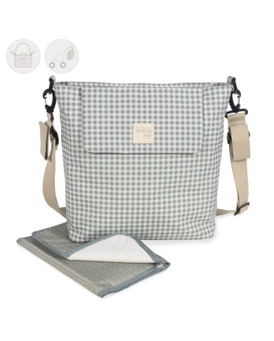 Bolsa Canastilla I Love Vichy 36301 Verde (Iv)