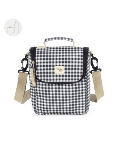 BOLSA TERMICA I LOVE VICHY GRIS - Walking Mum