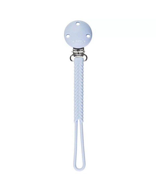 Portachupete Silicona Trenza 14421 Azul de Saro