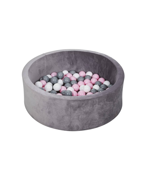 Piscina De Bolas Misti 8702 Rosa/gris de Innovaciones Ms