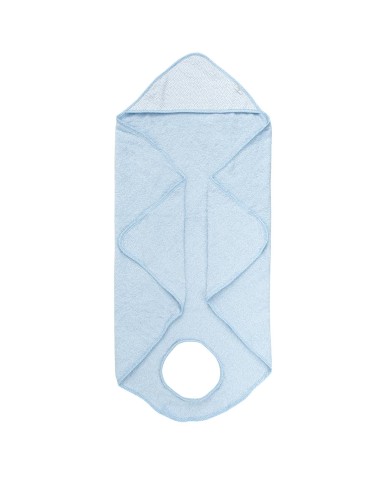 Maxicapa Baño Duo 100x100 Lunas 071ml003 Azul de Chic By Pirulos
