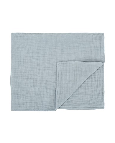 Manta Matalase 75x90 661000ag Azul Grisaceo de Bimbidreams